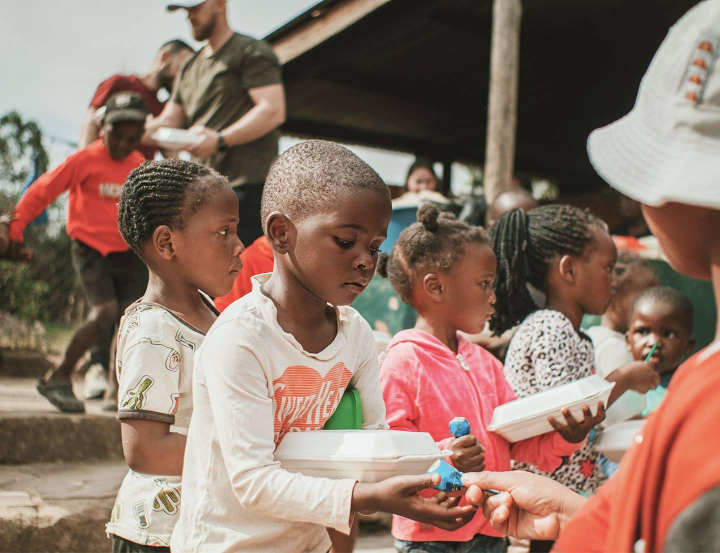 Bringing hope through food, shelter, and support